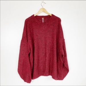 Free People Angelic Spellbound Oversized Sweater